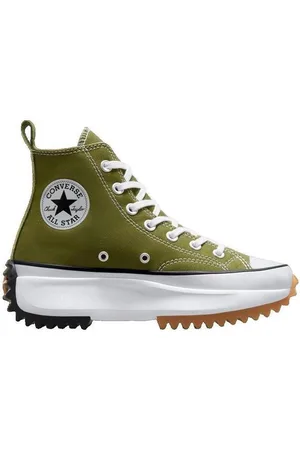 Converse Deportivas Moda Run Star Hike Hi Grassy para mujer