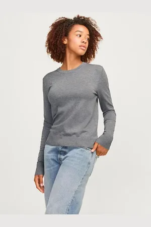JJXX Jersey 12255368 CARA-MEDIUM GREY para mujer
