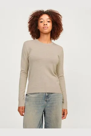 JJXX Jersey 12255368 CARA-FEATHER GRAY para mujer