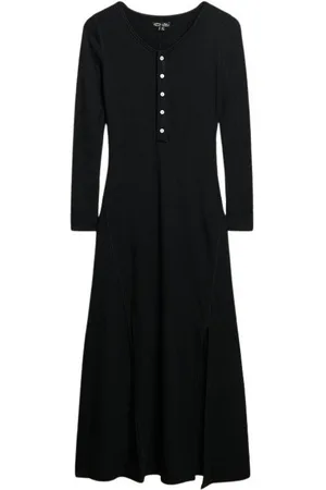 Superdry Vestidos Robe mi-longue semi-boutonnée femme para mujer