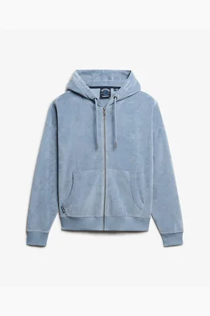 Superdry Jersey Sweatshirt à capuche zippé en velours femme para mujer