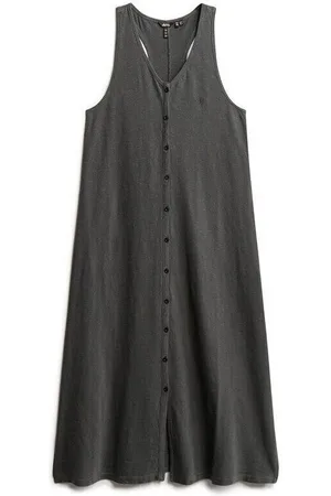 Superdry Vestidos Robe de plage mi-longue en jersey femme para mujer
