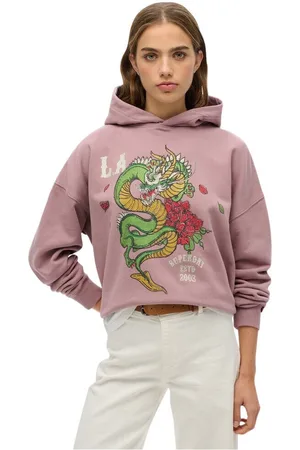 Superdry Jersey Sweatshirt à capuche femme Neo Trad Tattoo para mujer