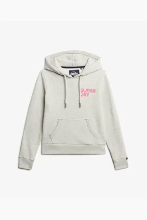 Superdry Jersey Sweatshirt à capuche et rayures arc-en-ciel femme para mujer