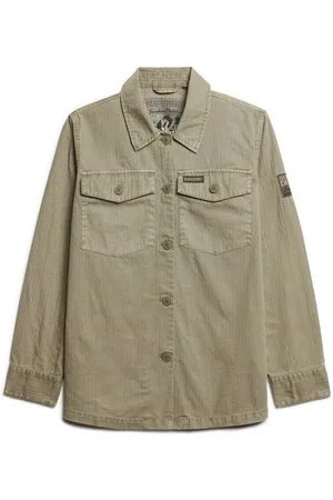 Superdry Camisa Surchemise militaire femme para mujer