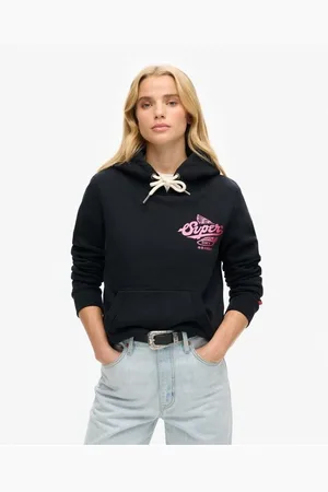 Superdry Jersey Sweatshirt à capuche métallisé femme Athletic para mujer
