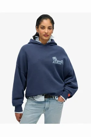 Superdry Jersey Sweatshirt à capuche oversize femme Lo-fi Outdoor para mujer