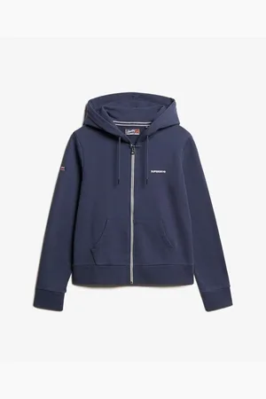 Superdry Jersey Sweatshirt à capuche zippé uni femme para mujer