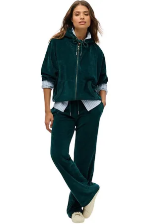 Superdry Jersey Sweatshirt à capuche zippé en velours femme para mujer