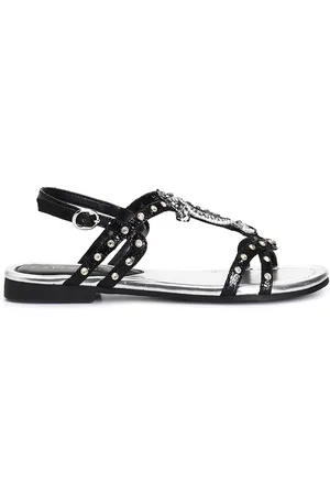 CAFèNOIR Sandalias CNDPE25-GG9553-blk para mujer