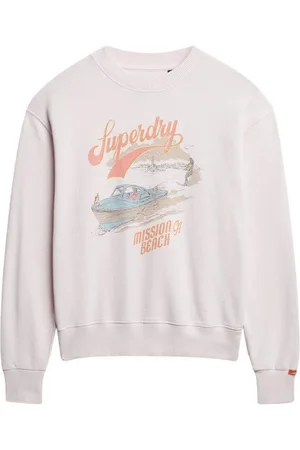 Superdry Jersey Sweatshirt ample à motif femme Souvenir para mujer