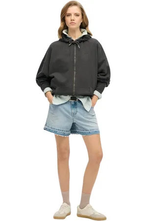 Superdry Jersey Sweatshirt à capuche zippé femme Studios para mujer