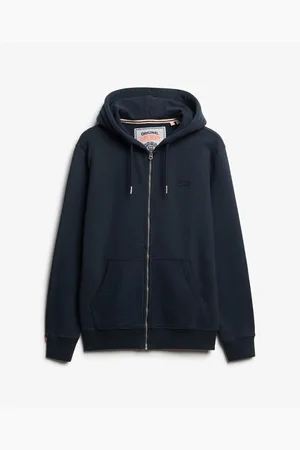 Superdry Jersey Sweatshirt à capuche zippé Essential Logo para hombre