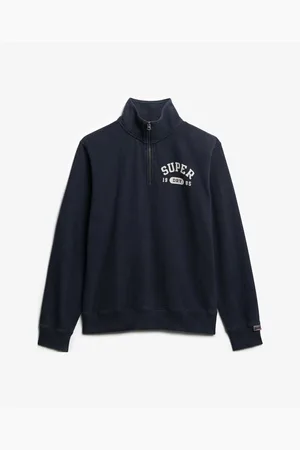 Superdry Jersey Sweatshirt à col zippé Athletic Essentials para hombre