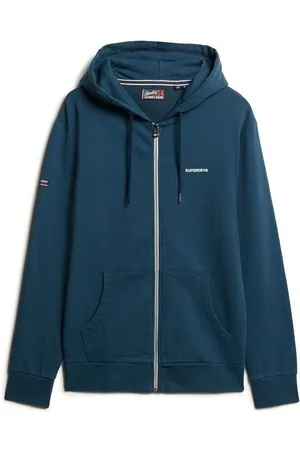 Superdry Jersey Sweatshirt à capuche zippé uni para hombre