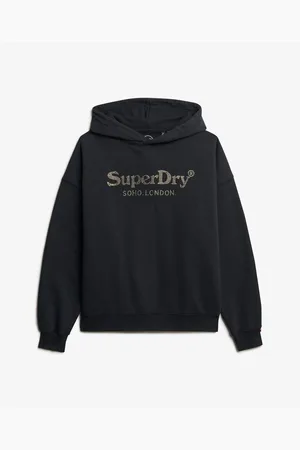 Superdry Jersey Sweatshirt à capuche métallisé femme Venue para mujer