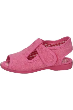 VULCA-BICHA Pantuflas Sandalias rizo para niña