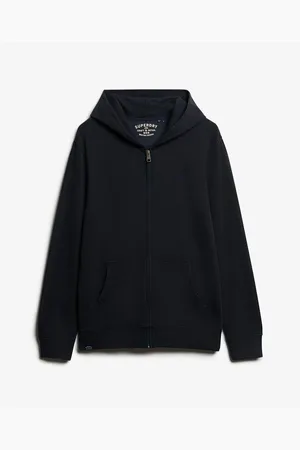 Superdry Jersey Sweatshirt à capuche zippé classique Essential para hombre