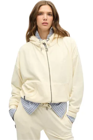 Superdry Jersey Sweatshirt à capuche zippé en velours femme para mujer