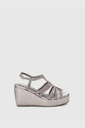 Xti Sandalias SANDALIA 144056 PLOMO para mujer