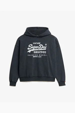 Superdry Jersey Sweatshirt à capuche métallisé femme Vintage Logo para mujer