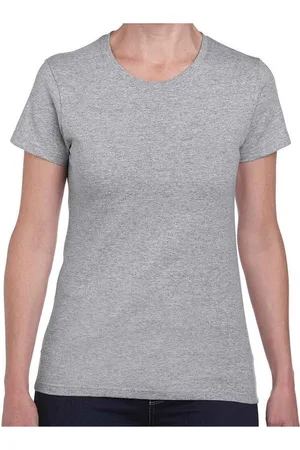 Gildan Camiseta manga larga Heavy Cotton para mujer