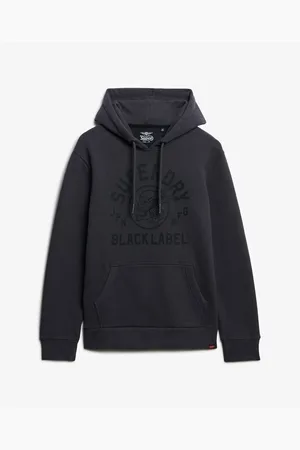Superdry Jersey Sweatshirt à capuche Black Label para hombre