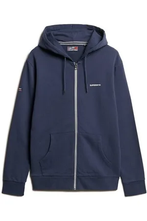 Superdry Jersey Sweatshirt à capuche zippé uni para hombre
