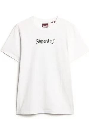 Superdry Camiseta T-shirt oversize à motif femme Retro Rock para mujer