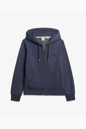 Superdry Jersey Sweatshirt à capuche zippé femme Logo Essential para mujer