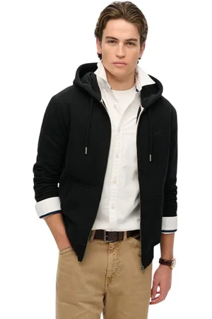Superdry Jersey Sweatshirt à capuche zippé Logo Essential para hombre