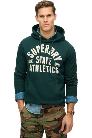 Superdry Jersey Sweatshirt à capuche Athletic Essentials para hombre