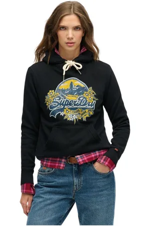 Superdry Jersey Sweatshirt à capuche femme Floral para mujer