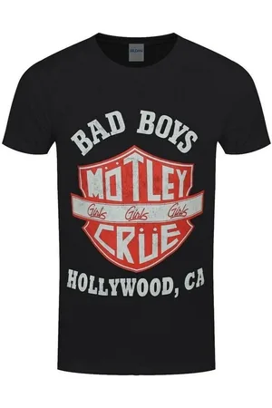 Motley Crue Camiseta manga larga Bad Boys para mujer