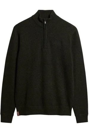 Superdry Jersey Pull col camionneur en maille Essential para hombre