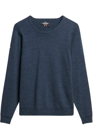 Superdry Jersey Pull en laine mérinos para hombre