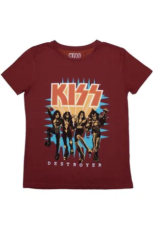 Kiss Camiseta manga larga Destroyer para mujer