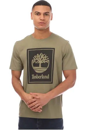 Timberland Camiseta manga larga Stack para hombre