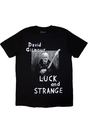 David Gilmour Camiseta manga larga Luck Strange para mujer
