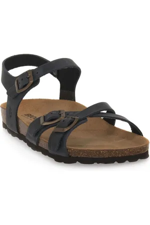 Bioline Sandalias 279 BLU INGRASSATO para mujer