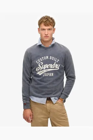 Superdry Jersey Sweatshirt Vintage Wash para hombre