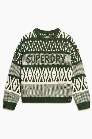 Superdry Jersey Pull à motif femme para mujer
