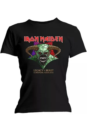 Iron Maiden Camiseta manga larga Legacy Of The Beast Tour para mujer