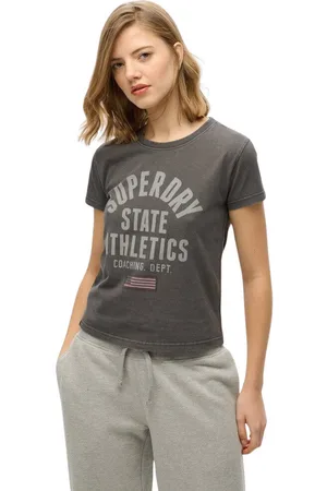 Superdry Camiseta T-shirt ajusté à motif femme Athletic para mujer