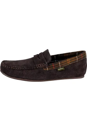 Barbour Pantuflas Pantuflas de ante Porterfield para hombre