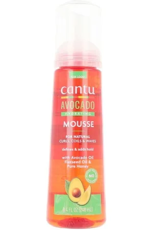 Cantu Tratamiento capilar Avocado Hydrating Styling Mousse para mujer