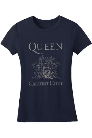 Queen Camiseta manga larga Greatest Hits II para mujer