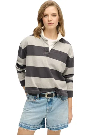 Superdry Polo Polo femme Athletic Essentials Stripe para mujer