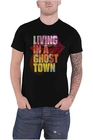 The Rolling Stones Camiseta manga larga Ghost Town para mujer
