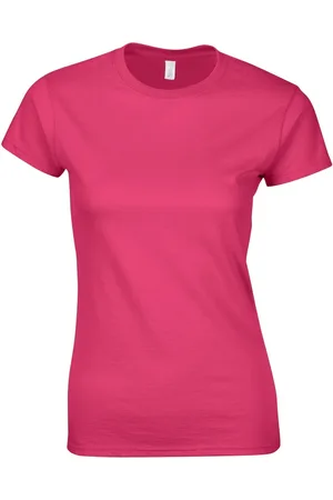 Gildan Camiseta manga larga Softstyle para mujer